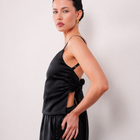 THE LUMIÈRA SATIN TIE-BACK CAMISOLE