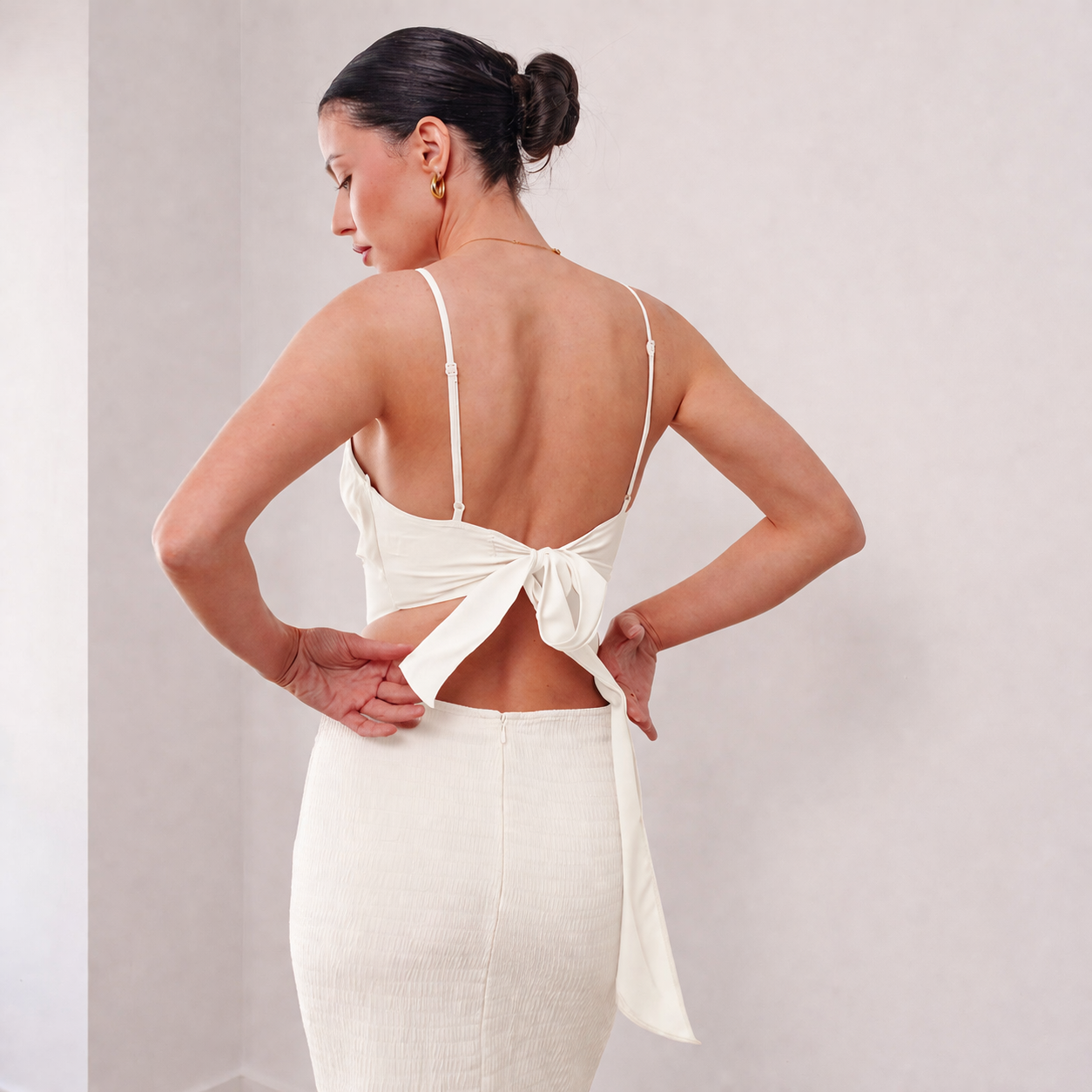 THE AMÉLIE CHIFFON CORSET TOP