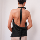 THE ROSÉLLE COWL HALTER TOP