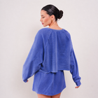 THE ÉVORA FRENCH TERRY SWEATER