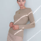 Ribbed Long Sleeve Seamless Top