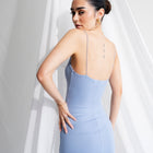 Buttery Midi Dress With Slit