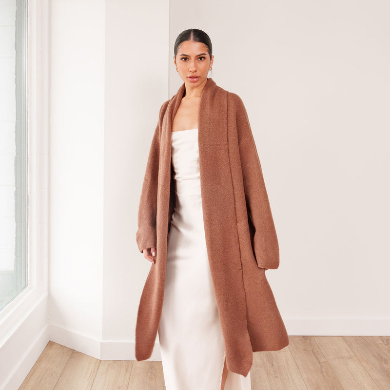 THE SORAYA MAXI CARDIGAN