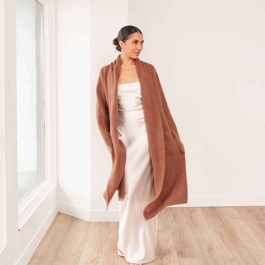 THE SORAYA MAXI CARDIGAN