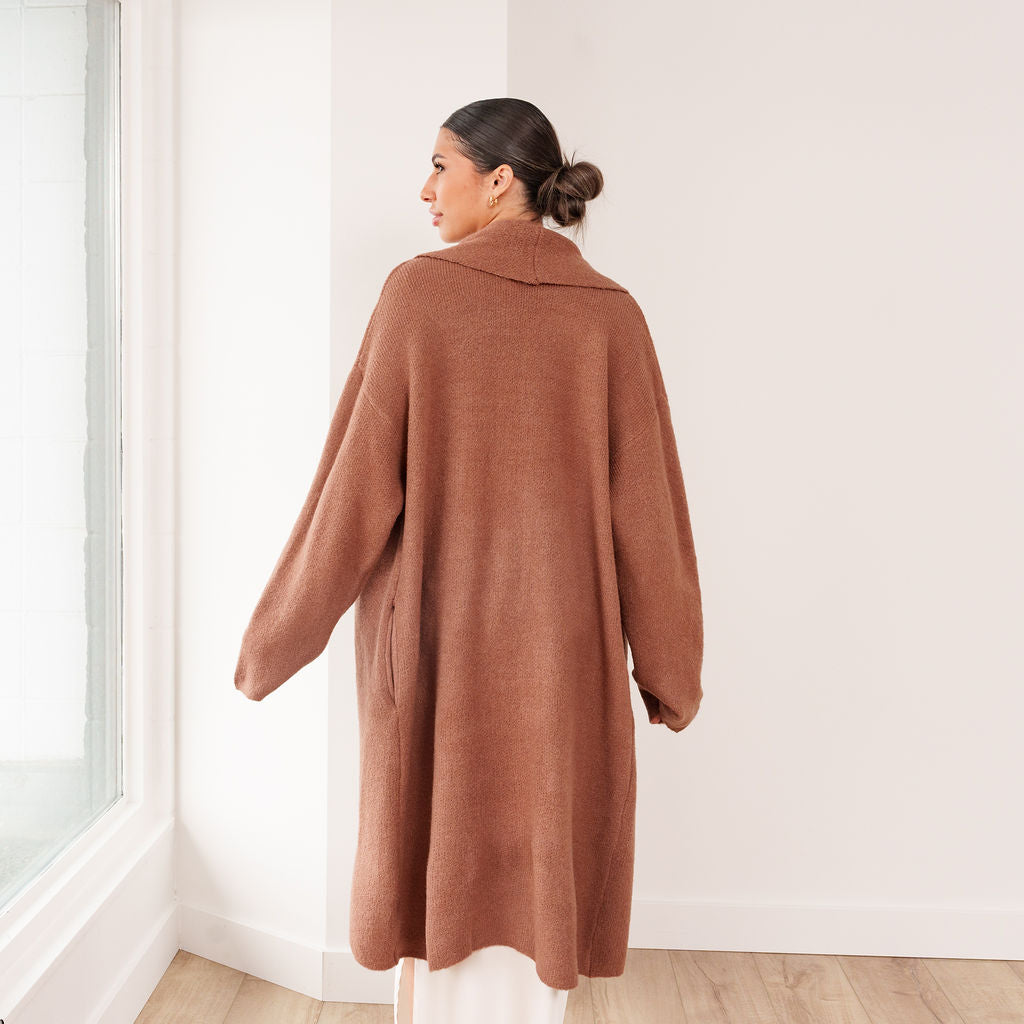 THE SORAYA MAXI CARDIGAN