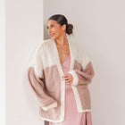 THE ELISE COLOUR BLOCK CARDIGAN