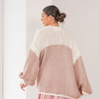 THE ELISE COLOUR BLOCK CARDIGAN