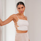 THE LYSA BUTTERY-SOFT CROP TOP