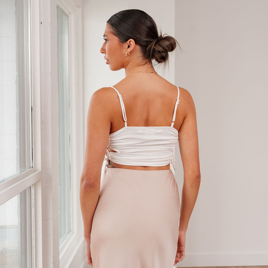 THE LYSA BUTTERY-SOFT CROP TOP