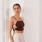 THE LYSA BUTTERY-SOFT CROP TOP