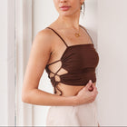 THE LYSA BUTTERY-SOFT CROP TOP