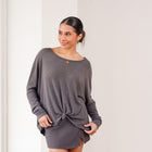 THE LUCENNE PLUSH KNIT SWEATER