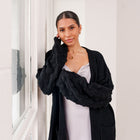THE VIVIENNE TEXTURED CARDIGAN