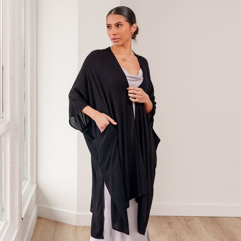 THE ISOLA DRAPE KIMONO