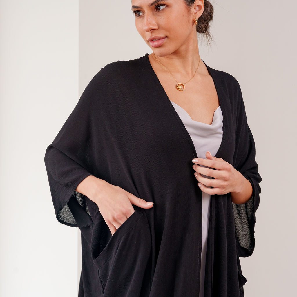 THE ISOLA DRAPE KIMONO