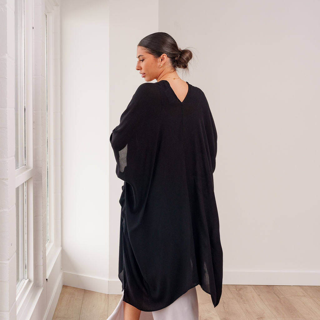 THE ISOLA DRAPE KIMONO