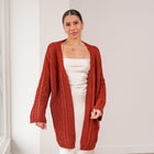 THE CALISTA CABLE KNIT CARDIGAN