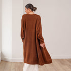 THE VALENZA MAXI CARDIGAN