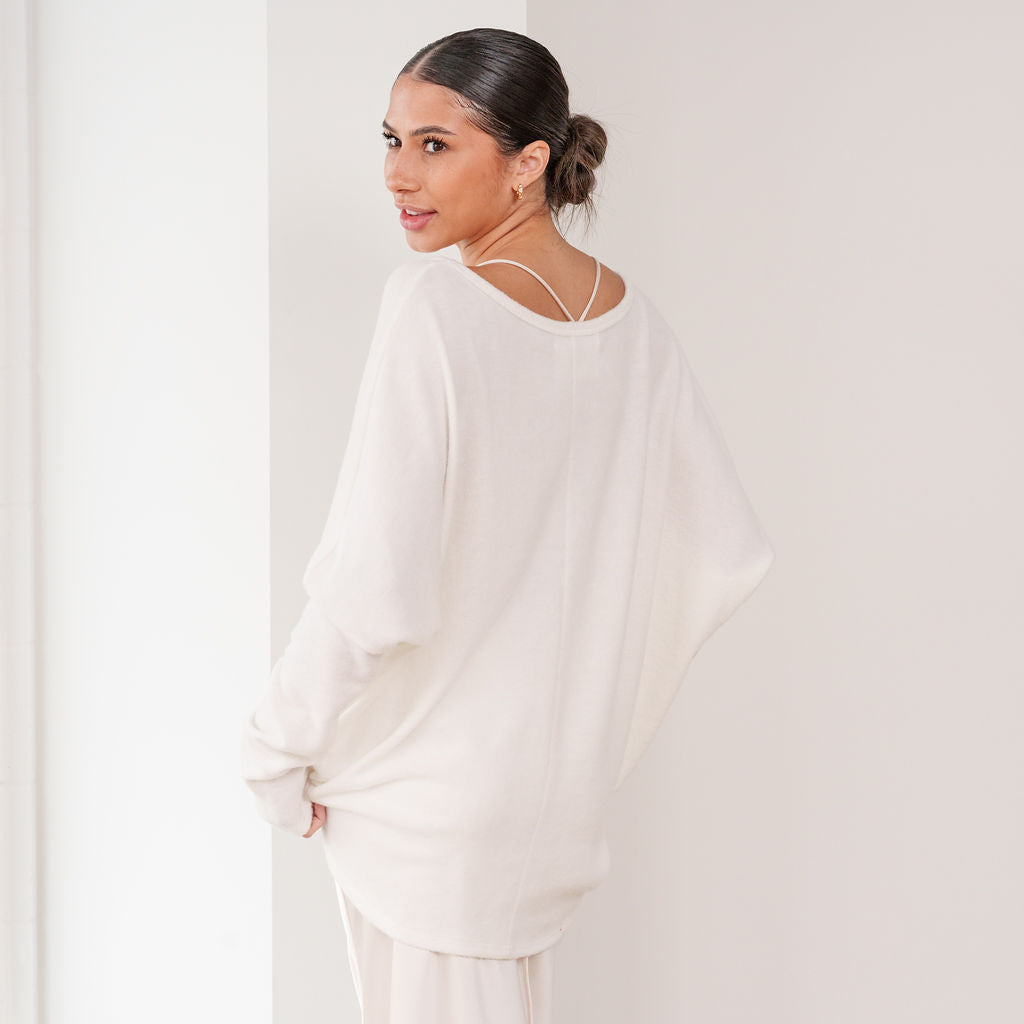 THE LUCENNE PLUSH KNIT SWEATER