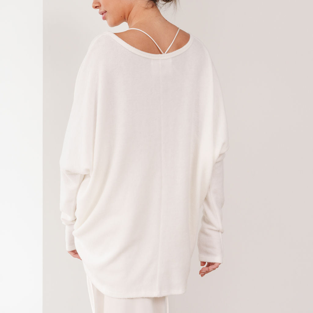 THE LUCENNE PLUSH KNIT SWEATER