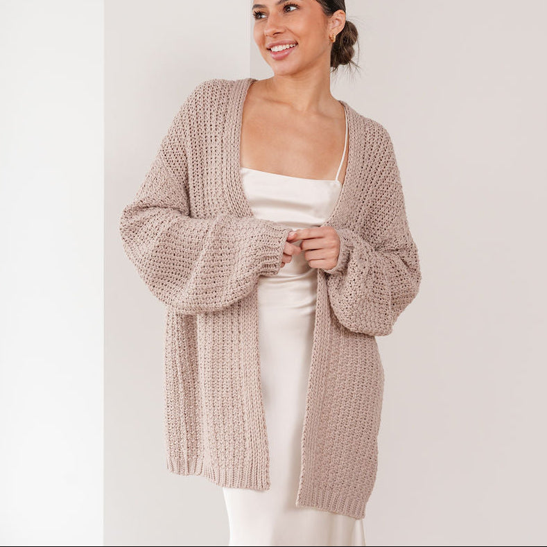 THE NOÉLINE COTTON CARDIGAN