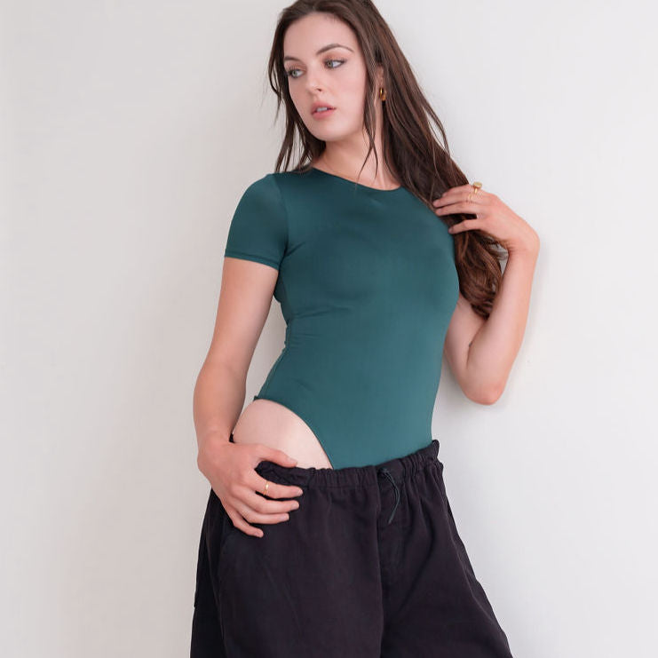 THE MIRA BUTTER SOFT T-SHIRT BODYSUIT