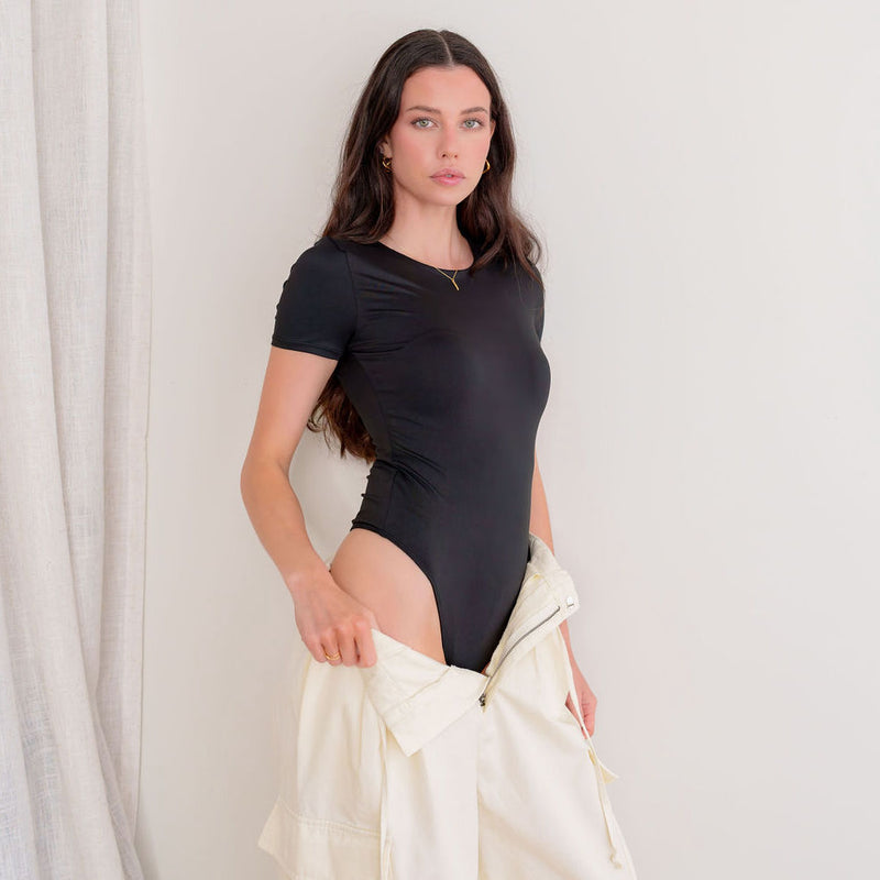 THE MIRA BUTTER SOFT T-SHIRT BODYSUIT