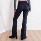 Flared Leggings in Black