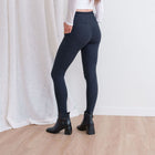 Drawstring Leggings in Black