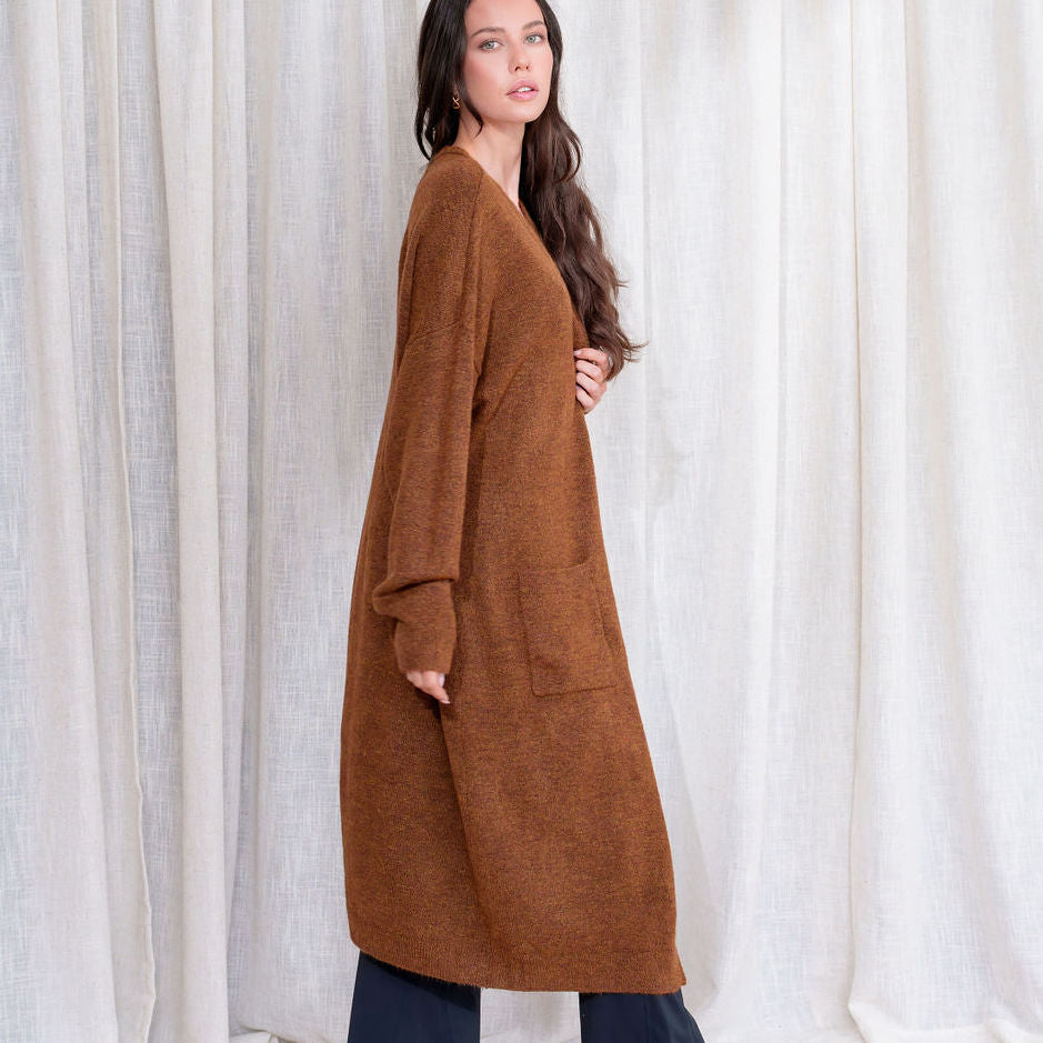 Long Classic Cardigan