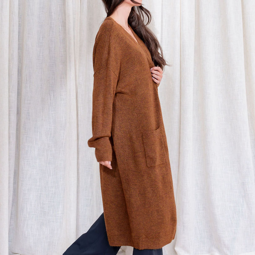 Long Classic Cardigan