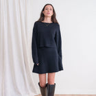 Sweater Skater Skirt And Sweater Set