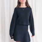 Sweater Skater Skirt And Sweater Set