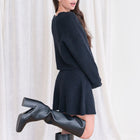 Sweater Skater Skirt And Sweater Set