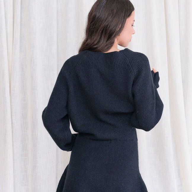 Sweater Skater Skirt And Sweater Set