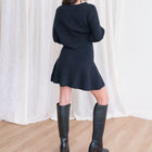 Sweater Skater Skirt And Sweater Set