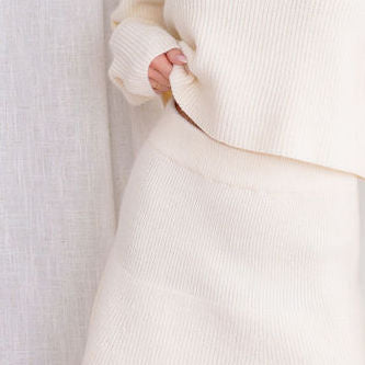 Sweater Skater Skirt And Sweater Set