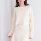 Sweater Skater Skirt And Sweater Set