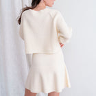 Sweater Skater Skirt And Sweater Set