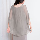 Silk Chiffon T-Shirt