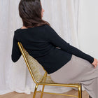 Ribbed Long Sleeve Seamless Top