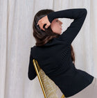 Ribbed Long Sleeve Seamless Top