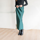 Essential Maxi Skirt in Matte Satin