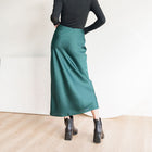 Essential Maxi Skirt in Matte Satin