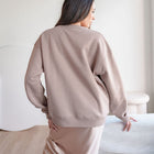 Fleece Sweatshirt Soft in Mauve