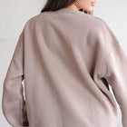 Fleece Sweatshirt Soft in Mauve