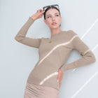 Ribbed Long Sleeve Seamless Top