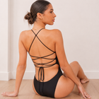 THE NOEMIE LACE-UP BODYSUIT