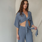 Kimono Pant Set
