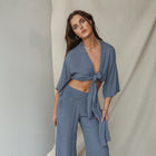 Kimono Pant Set